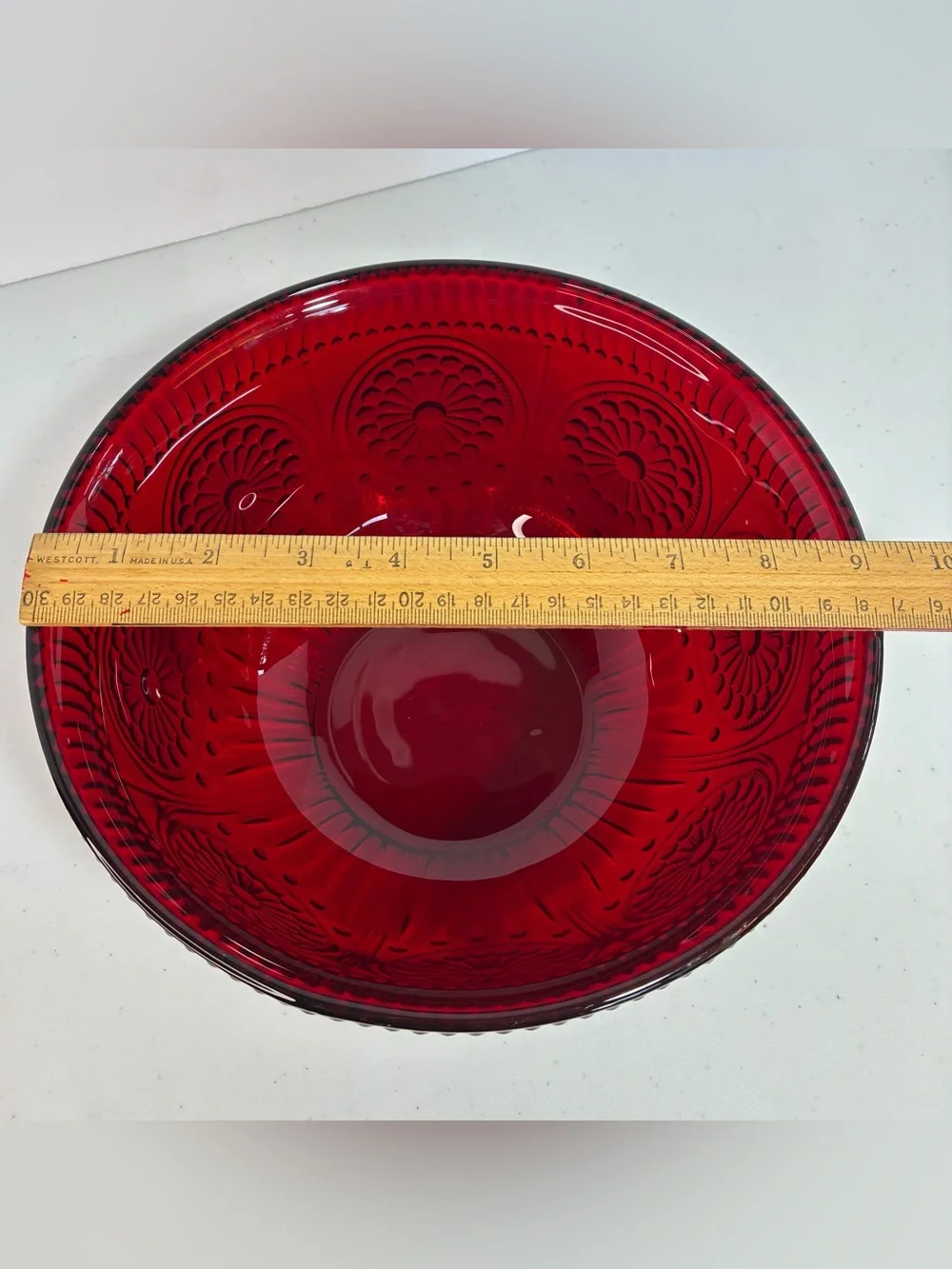 Pioneer Woman Glass Lg Serving Bowl Adeline 9